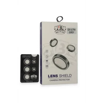 Mey İthalat®  Samsung Galaxy S24 Ultra Bilvis Titan Kamera Lens - Titan Gri