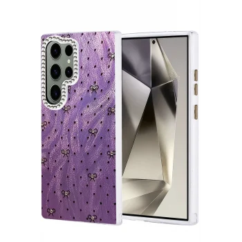 Mey İthalat®  Samsung Galaxy S24 Ultra Kılıf Blade Aynalı Desenli Kapak - Desen 2