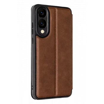 Mey İthalat®  Samsung Galaxy S25 Edge Flip Cover - Taba