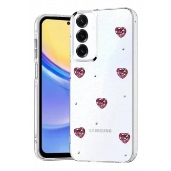 Mey İthalat®  Samsung Galaxy S25 Plus Fiyonk Desenli Kapak - Desen 3