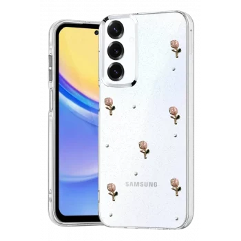 Mey İthalat®  Samsung Galaxy S25 Plus Fiyonk Desenli Kapak - Desen 6