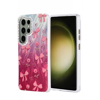Mey İthalat®  Samsung Galaxy S25 Ultra Kılıf Blade Aynalı Desenli Kapak - Desen 3