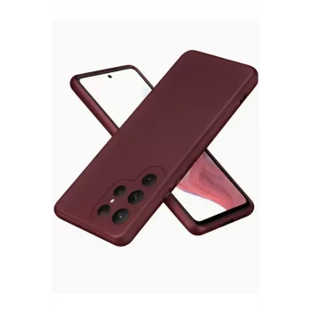 Mey İthalat®  Samsung Galaxy S25 Ultra Kılıf First Silikon - Bordo