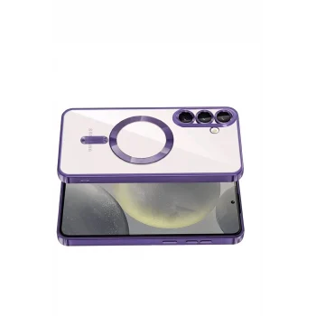 Mey İthalat®  Samsung Galaxy S26 Kross Magneticsafe Kapak - Mor