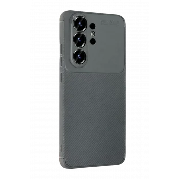 Mey İthalat®  Samsung Galaxy S26 Ultra Auto Focus Karbon Kapak - Gri