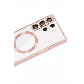 Mey İthalat®  Samsung Galaxy S26 Ultra Kross Magneticsafe Kapak - Rose