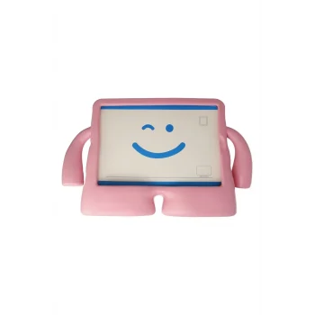 Mey İthalat®  Samsung Galaxy T500 Tab A7 10.4 Kılıf Karakter Tablet Silikon - Açık Pembe