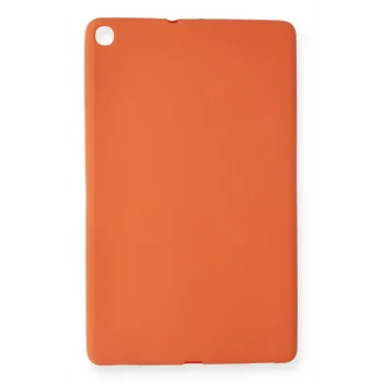 Mey İthalat®  Samsung Galaxy T510 Tab A 10.1 Kılıf Evo Tablet Silikon - Turuncu