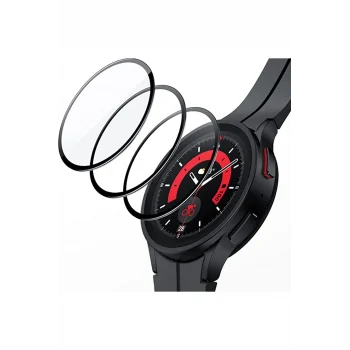 Mey İthalat®  Samsung Galaxy Watch 4 42mm Polymer Nano Ekran Koruyucu - Şeffaf