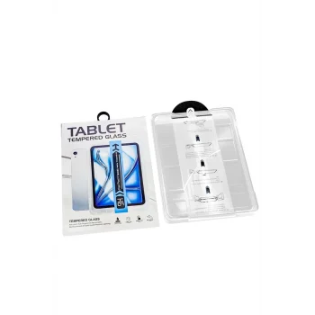 Mey İthalat®  Samsung Galaxy X510 Tab S9 FE 11 Magic Tablet Cam Ekran Koruyucu - Şeffaf