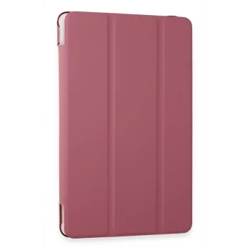 Mey İthalat®  Samsung Galaxy X610 Tab S9 FE Plus 12.4 Kılıf Tablet Smart Kılıf - Pembe