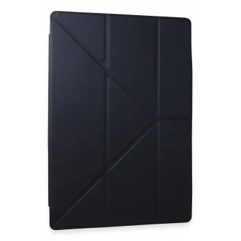 Mey İthalat®  Samsung Galaxy X910 Tab S9 Ultra 14.6 Kılıf Kalemlikli Mars Tablet Kılıfı - Lacivert
