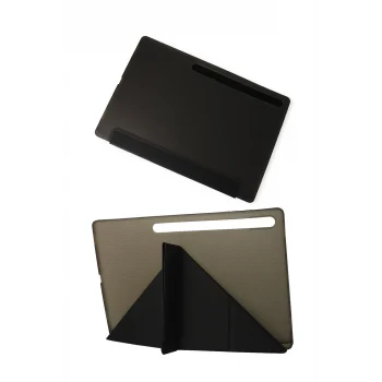 Mey İthalat®  Samsung Galaxy X930 Tab S11 Ultra 14.6 Kalemlikli Mars Tablet Kılıfı - Lacivert
