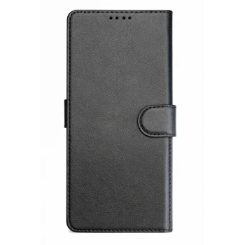 Mey İthalat®  Samsung Galaxy XCover 6 Pro Trend S Plus Kapaklı Kılıf - Siyah