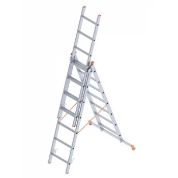 Mey İthalat® Saraylı 3x7 A Tipi Sürgülü Merdiven 5,79 Metre
