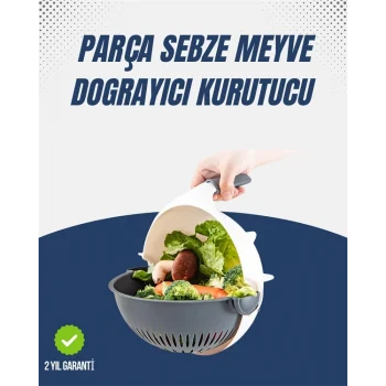 Mey İthalat® Sebze Doğrama ve Rendeleme İçin Pratik Mutfak Aparatı