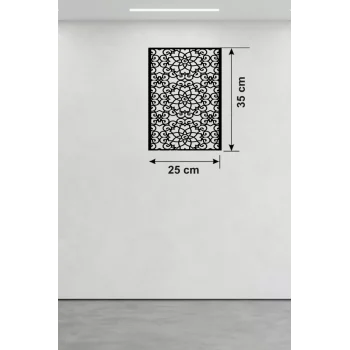 Mey İthalat® Selçuklu Yıldızı Temalı Ahşap Duvar Tablosu - 25x35 cm Lazer Kesim Dekoratif Pano