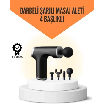 Mey İthalat® Sessiz Çalışan Taşınabilir Kas Masaj Aleti