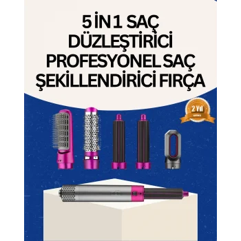 Mey İthalat® Seyahat Boyu Taşınabilir Profesyonel Saç Şekillendirici Set