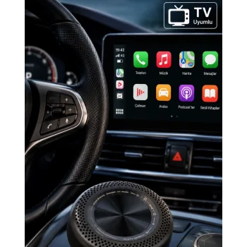 Mey İthalat® Sim Kart Takılabilen CarPlay Android Auto TV Stick 4G Destekli Medya Kutusu
