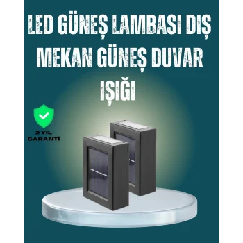 Mey İthalat® Suya Dayanıklı Güneş Enerjili Bahçe Lambası
