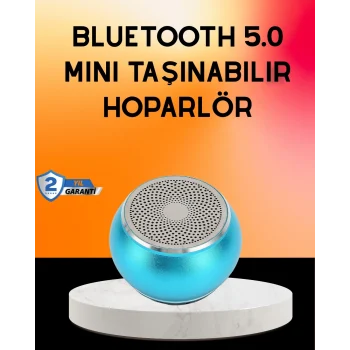 Mey İthalat® Taşınabilir Bluetooth Hoparlör | Dış Mekân ve Seyahat İçin İdeal