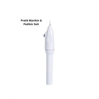 Mey İthalat® Taşınabilir Profesyonel Manikür Pedikür Seti