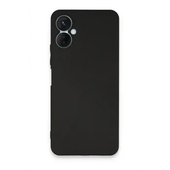 Mey İthalat®  Tecno Spark 9 Pro Kılıf First Silikon - Siyah