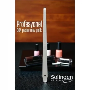 Mey İthalat® Tırnak Törpüsü - Sivri Uçlu Profesyonel 304 Çelik Tırnak Törpüsü Solingen Profesyonel