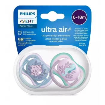 Mey İthalat®   Ultra Air Emzik 6-18 Ay Kız