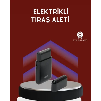 Mey İthalat® USB Şarjlı Erkek Tıraş Makinesi | Cilt Dostu ve Kompakt Tasarım