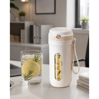 Mey İthalat® USB Şarjlı Mini Smoothie Blender Pratik Meyve Karıştırıcı 350 ML