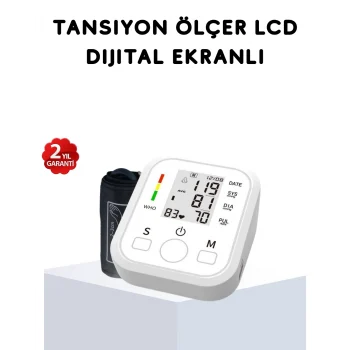Mey İthalat® Üst Koldan Ölçüm Dijital Tansiyon Aleti – IHB Aritmi Uyarılı ve Çift Hafızalı