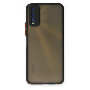 Mey İthalat®  Vivo Y11S Kılıf Montreal Silikon Kapak - Siyah