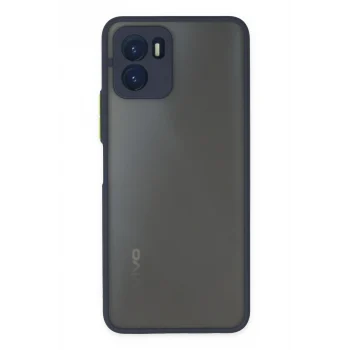 Mey İthalat®  Vivo Y15S Kılıf Montreal Silikon Kapak - Lacivert
