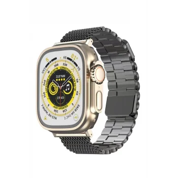 Mey İthalat®   Watch 42mm Ascend Metal Kordon - Gri