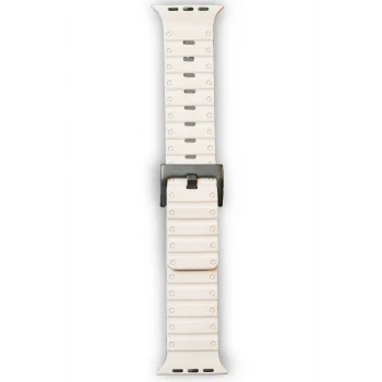 Mey İthalat®   Watch 42mm Magnus Mıknatıslı Silikon Kordon - Yıldız Işığı