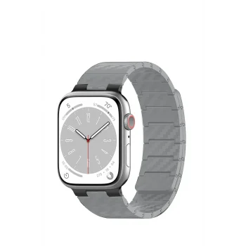 Mey İthalat®   Watch 45mm Carbon Steel Kordon - Yıldız Işığı