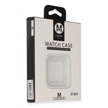 Mey İthalat®   Watch Ultra 49mm Bondy Kasa Koruyucu - Beyaz