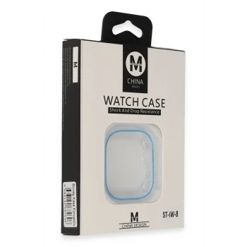 Mey İthalat®   Watch Ultra 49mm Bondy Kasa Koruyucu - Mavi