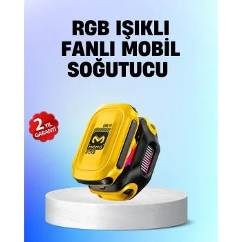 Mey İthalat® Yarı İletken Çipli RGB Işıklı Telefon Soğutucu
