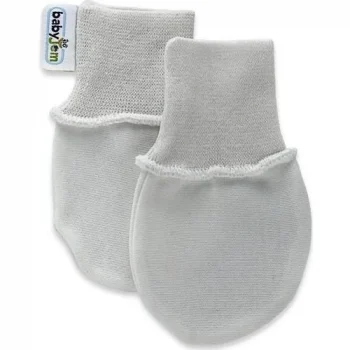 Mey İthalat®  Yenidoğan Bebek Eldiveni 398 Gri