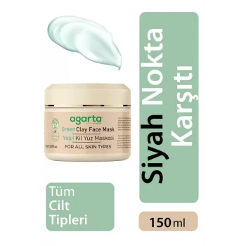 Mey İthalat®   Yeşil Kil Yüz Maskesi 150 ml