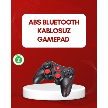 Mey İthalat® Yüksek Hassasiyetli Kablosuz Oyun Kolu PC ve Mobil Uyumlu