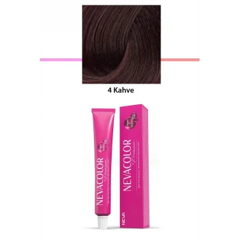 Premium 4 Kahve - Kalıcı Krem Saç Boyası 50 g Tüp