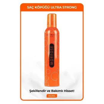 Ultra Strong Saç Köpük 350 ML - Ultra Güçlü Tutuş - mrfs