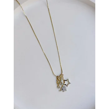 Xuping Fil Charm Kolye - Altın