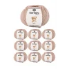 10 Adet Amigurumi El Örgü İpi 50gr 850