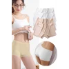 4 Adet Kadın Dikişsiz Görünmez İz Yapmaz Mini Şort Boxer Beyaz Ten