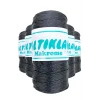 5 Adet Polyester Makrome İpi 68 Füme Gri 100 gr